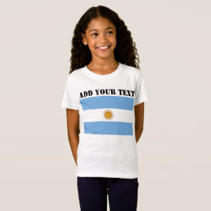 Argentina Flag Championship Football Soccer T-Shirt