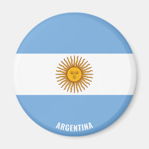 Argentina Flag Charming Patriotic Magnet