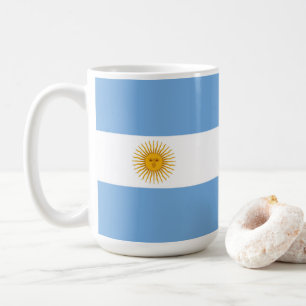 Argentina flag coffee mug