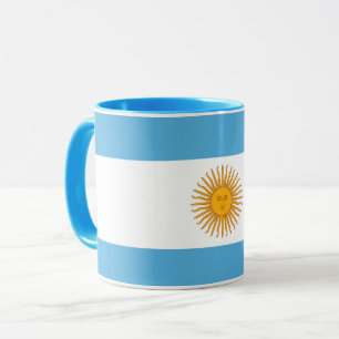 Argentina Flag Coffee Mug – Argentinian Decor 
