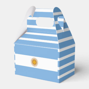 Argentina flag Favor Box