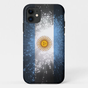 Argentina Flag Firework iPhone 11 Case