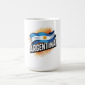Argentina Flag Football Fan Shirt 2026 Coffee Mug
