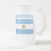 Argentina Flag Footballs Soccer Argentine Blue