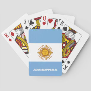 Argentina Flag Games, Argentina Playing Cards
