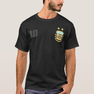 Argentina Flag Jersey Futbol Soccer Remera Argenti T-Shirt