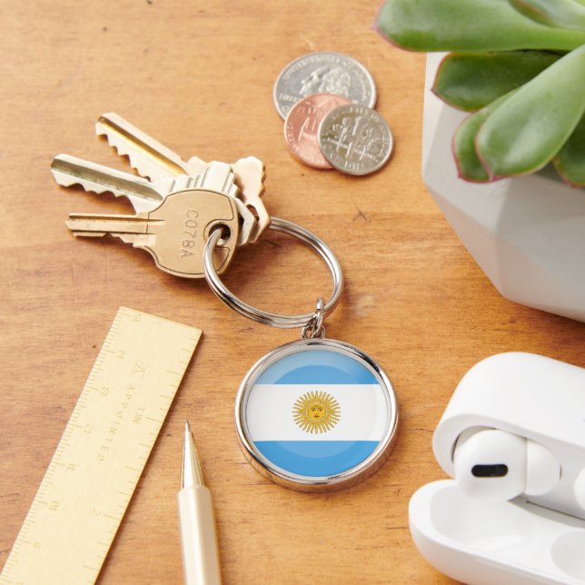 Argentina flag key ring (Desk)