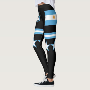 Argentina Flag Leggings