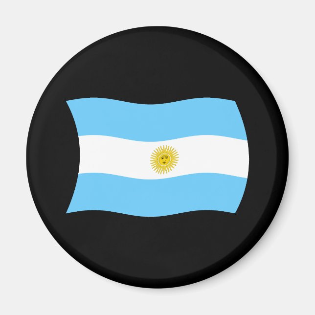 Argentina Flag Magnet (Front)