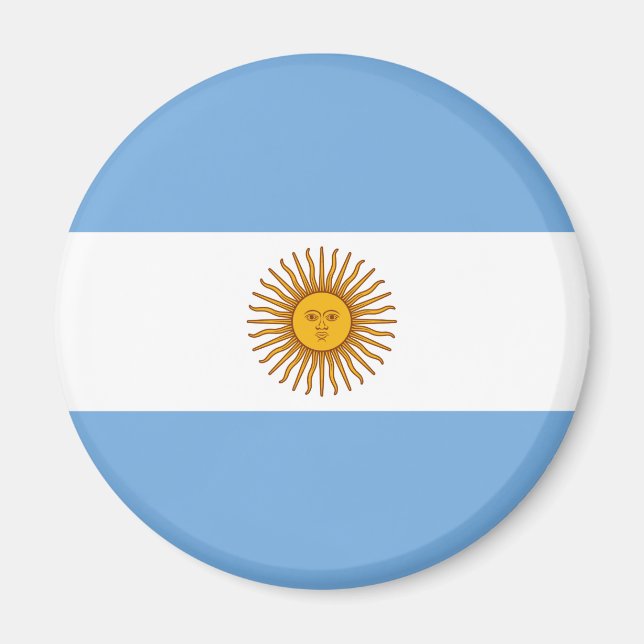 Argentina Flag Magnet (Front)