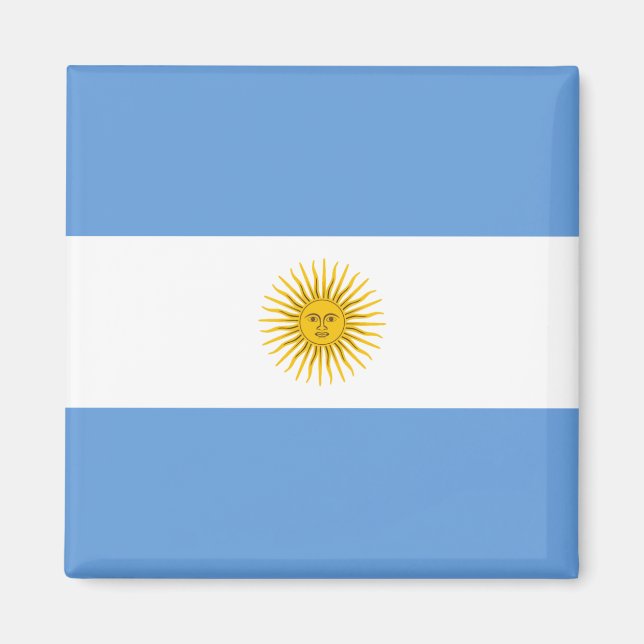 Argentina Flag Magnet (Front)