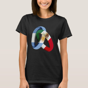 Argentina Flag Mexico Grown Ring Marriage Wedding T-Shirt