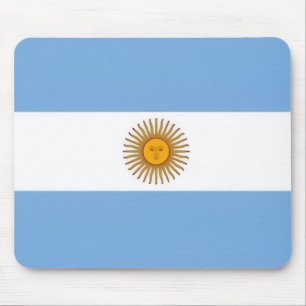 Argentina Flag Mouse Carpet Pad