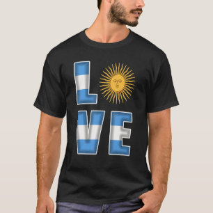 Argentina Flag Of Argentina Argentina Flag T-Shirt
