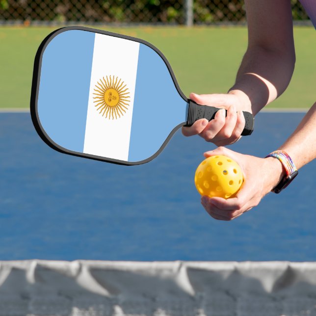 Argentina flag pickleball paddle (Insitu)