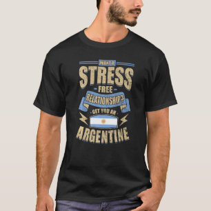 Argentina Flag Proud Argentines Men & Women T-Shirt