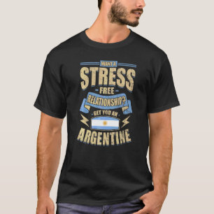 Argentina Flag Proud Argentines Men & Women T-Shirt
