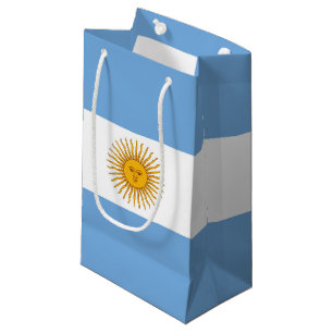 Argentina flag small gift bag