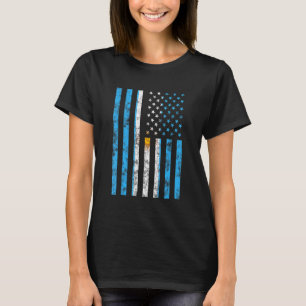 Argentina Flag Soccer  Argentinian Football Fans T-Shirt