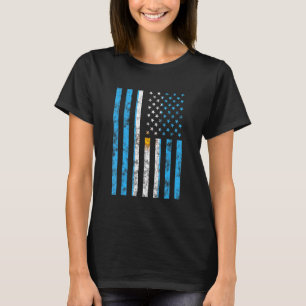 Argentina Flag Soccer  Argentinian Football Fans T-Shirt