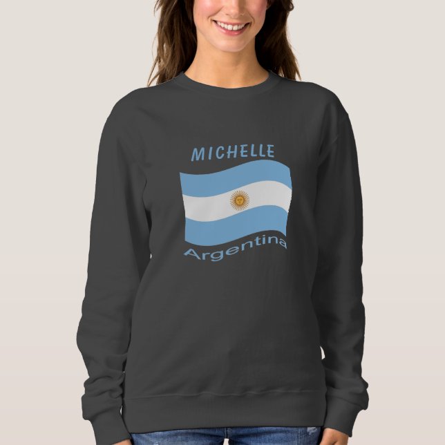Argentina Flag Sweatshirt (Front)