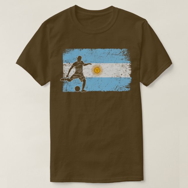 Argentina Flag T-Shirt (Design Front)