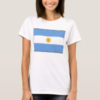 Argentina Flag x Map T-Shirt