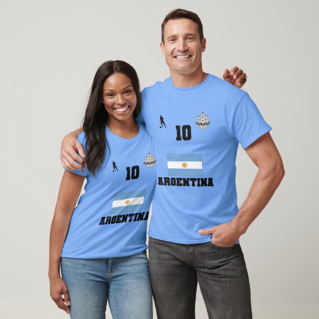Argentina Football Soccer National Team T-Shirt (Unisex)
