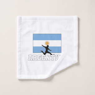 Argentina Football Soccer National Team Wash Cloth