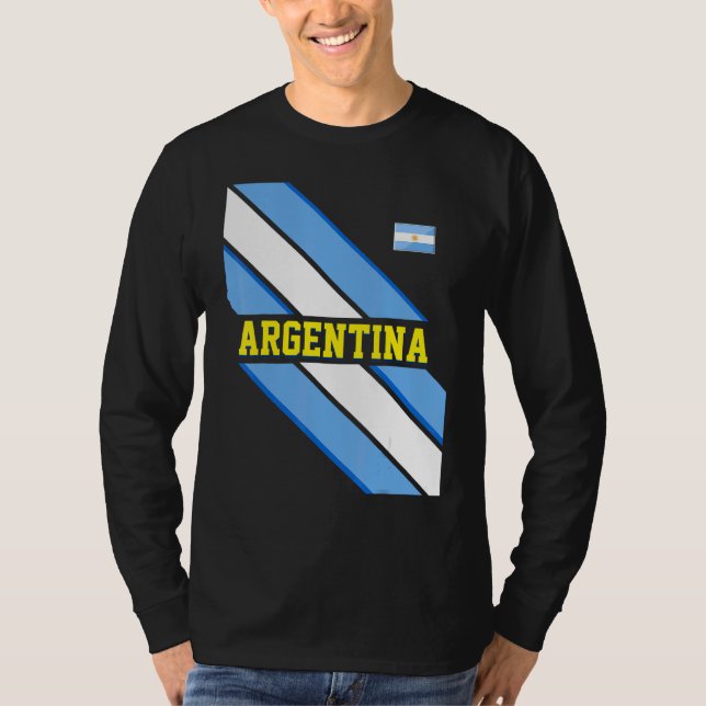 Argentina Football Supporter Visitor Argentine Soc T-Shirt (Front)