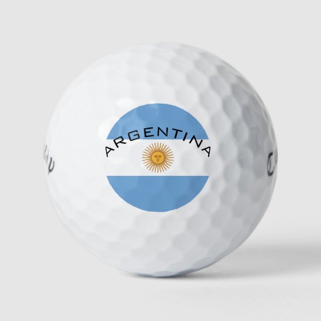 argentina golf balls (Front)