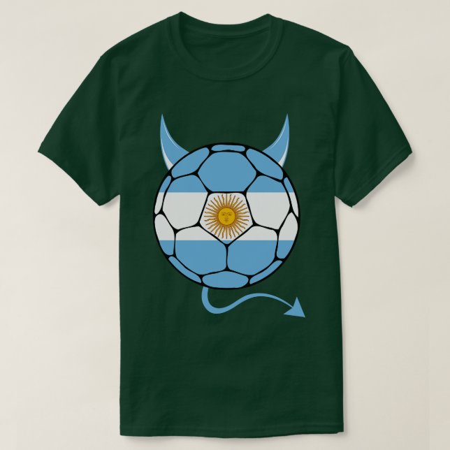 Argentina Halloween T-Shirt (Design Front)