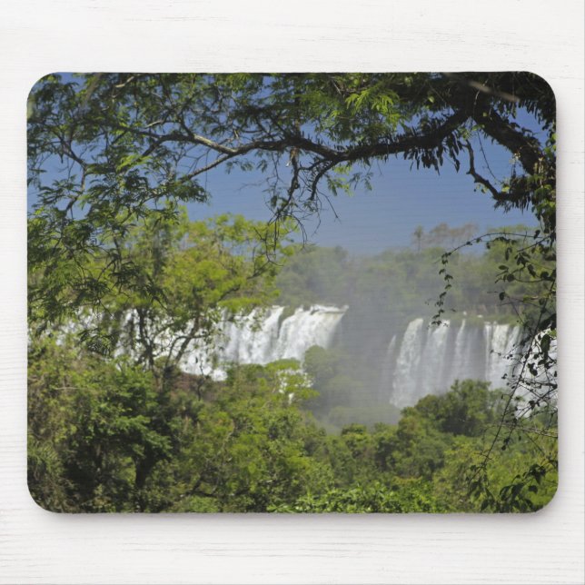 Argentina, Iguacu Falls in sun. 2 Mouse Pad (Front)