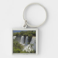 Argentina, Iguacu Falls in sun.