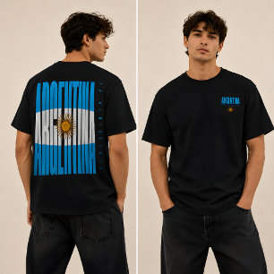 Argentina La Albiceleste Streetwear T-Shirt