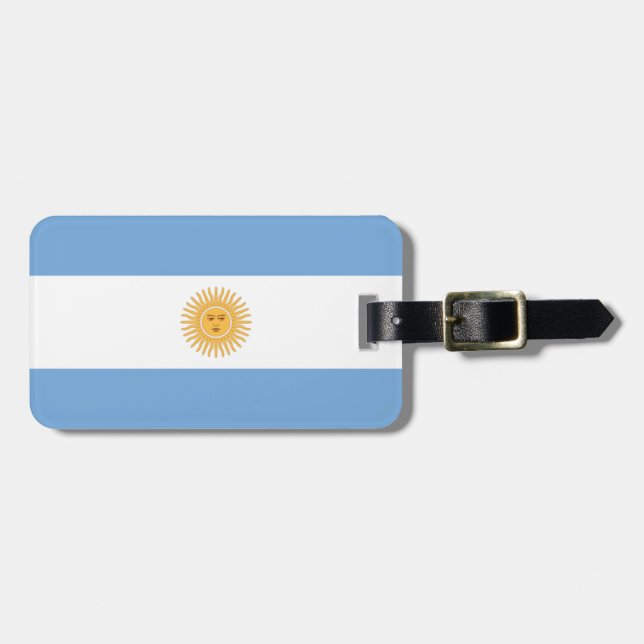 Argentina Luggage Tag (Front Horizontal)