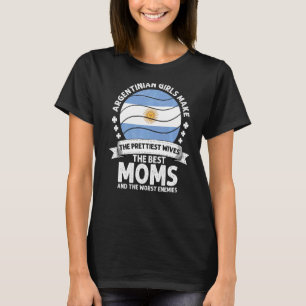 Argentina Mum Mothers Day Mama Argentinian America T-Shirt