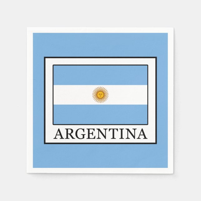 Argentina Napkin (Front)