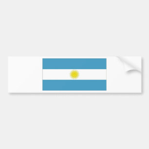 Argentina National Flag Bumper Sticker