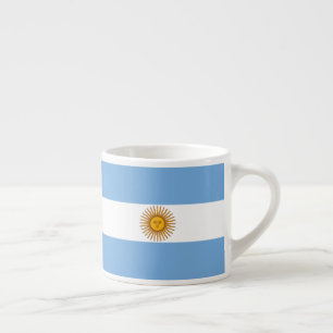 Argentina National Flag Patriotic Espresso Cup
