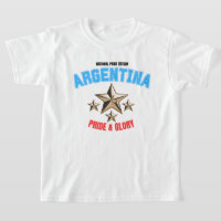 Argentina National Pride Edition Kids T-Shirt