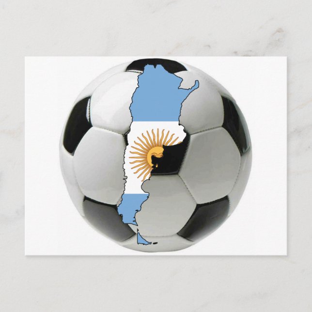 Argentina national team postcard (Front)