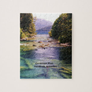 Argentina, Patagonia picturesque photograph Jigsaw Puzzle