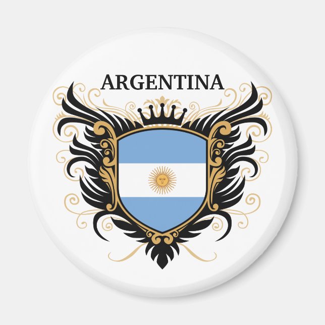 Argentina [personalise] magnet (Front)