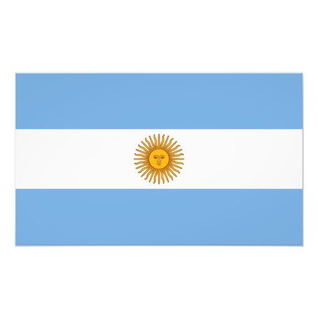 Argentina Photo Print (Front)