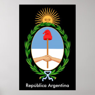 Argentina Republica - Emblem Poster