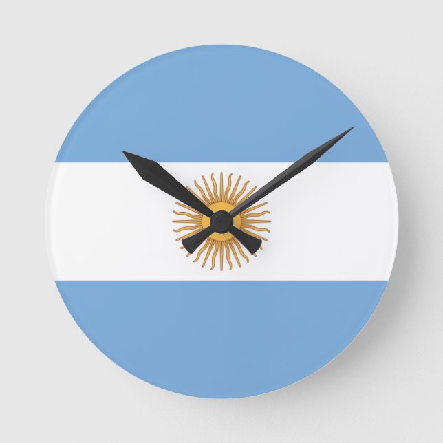 argentina round clock (Front)