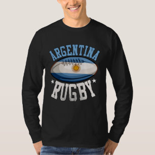 Argentina Rugby Sports Player  Argentine Fan T-Shirt