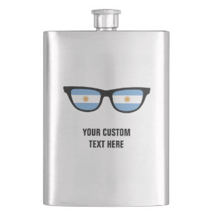 Argentina Shades custom flask