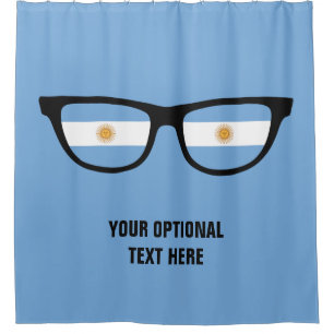 Argentina Shades custom shower curtain
